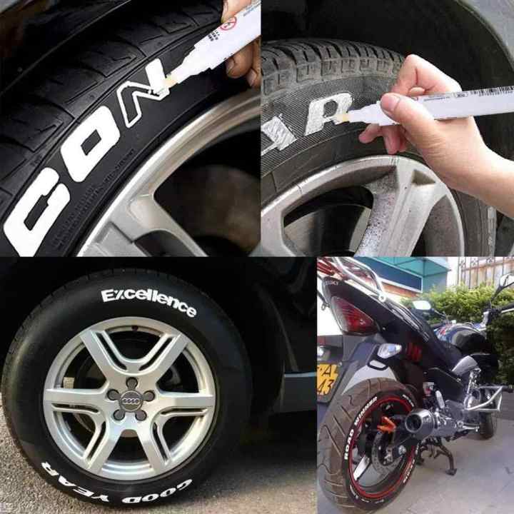 Waterproof Tire Marking Pen for Motorcycle and Car-1 Piece