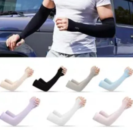 Black%20UV%20Sun%20Protection%20Hand%20Protector%20Ice%20Silk%20Arm%20Sleeves%20Sunscreen%20Sleeves%20-%20Image%205