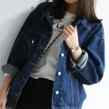Ladies Sleeveless Denim Jacket Women's Summer Casual Slim Fit Jeans Jacket Open Back Style.