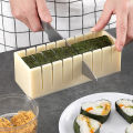 Diy Sushi Maker And Rice Circular Mold Seaweed Cake Plastic Mold Multifunctionele Mould Square Sushi Grinder Making Tool Set. 