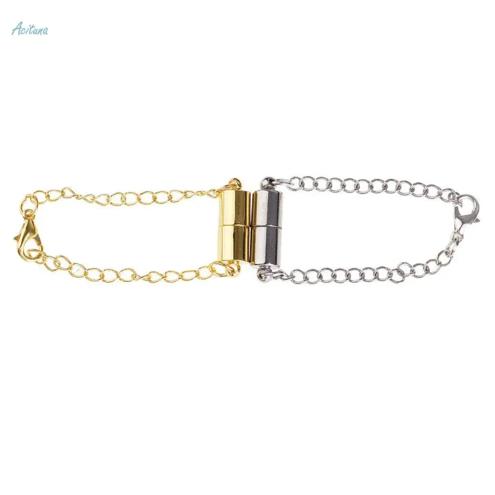 4x2%20Pcs%20Jewelry%20Making%20Magnetic%20Hooks%20Lobster%20Clasps%20Necklace%20Extenders%20Chains%20-%20Image%206