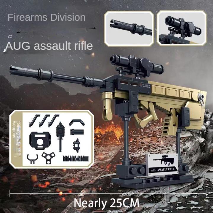Lego%20weapon%20WW2%20Gatling%20Gun%20AWM%20Sniper%20Rifle%20SWAT%20Weapon%20Model%20Building%20Blocks%20Toy%20Bricks%20Set%20Kids%20Boys%20Gifts%20-%20Image%206