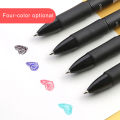 Deli Multifunction Ballpoint Pen 4 in 1 MultiColor Pen 0.7mm Retractable Ballpoint Pens For Marker Writing School Stationery. 