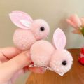 Superb Signature Style -Versatile -Quality And Durablity -2 Pcs Bunny Clip Pair For Girls- Innovative- Significant Desire. 