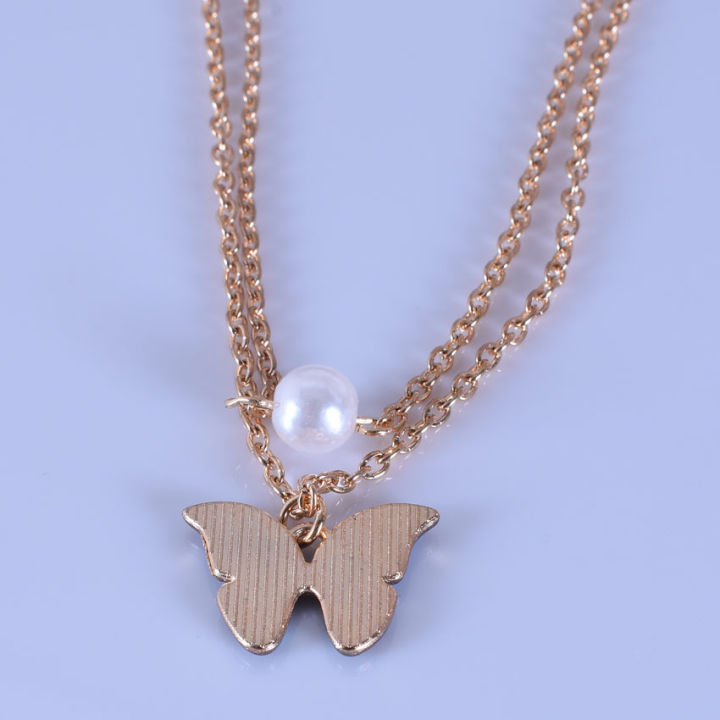 Trendy%20Double%20Layer%20Pearl%20Chain%20Choker%20Butterfly%20Pendant%20Necklaces%20for%20Girls%20Simple%20New%20Stylish%20-%20Fashionable%20Necklace%20for%20Women%20-%20Image%206