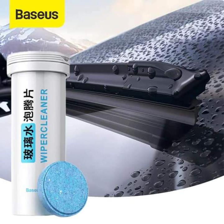 Baseus 12PCS Car Windshield Glass Solid Cleaner Solid Wiper Washer Auto Window Cleaning
