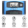 KOGEEK 30A/40A/50A/60A/100A MPPT Solar Charge Controller Dual USB LCD Display Auto Solar Cell Panel Charger Regulator. 