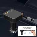 WIWU Wi-CC033 Helix 65W USB-A + Type-C Car Charger. 