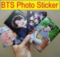 4 Pcs BTS HD Photo card Stickers. 