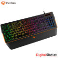 Gaming Keyboard Anti-Ghosting RGB Magnetic Wrist Rest 1.8m USB Cable. 