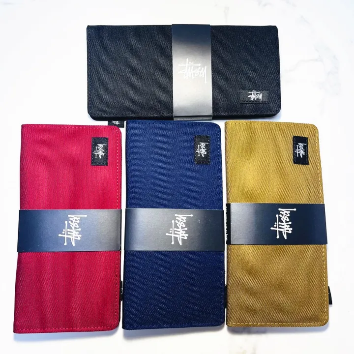 Stussy%20Wallet%20Classic%20Long%20Wallet%20Men's%20Card%20Holder%20Wallet%20Student%20Wallet%20Valentine's%20Day%20Birthday%20Holiday%20Gift%20Black%20Wallet%20-%20Image%203