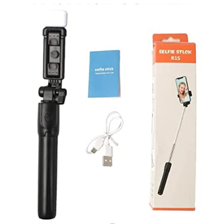 R15%20Bluetooth%20Selfie%20Stick%20(Black,%20Remote%20Icontrol%20-%20Image%203