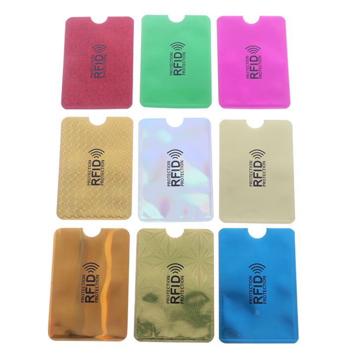 10Pcs%20Mixed%20RFID%20Bank%20Card%20Case%20Protection%20Shielding%20NFC%20Anti-Theft%20Card%20Holder%20Gener%20-%20Image%202
