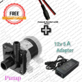 Mini Water Pump DC 220 Volt, Water Proof with Power Adapter (Combo + Free). 