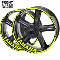 Reflective Motorcycle Yamaha Sticker Wheel Rim Decal Yzf R1 R3 R15 R1m R6 Mt07 Mt09 FZ6 Raptor R15 Wr450f Hp4 Wheel Stickers. 