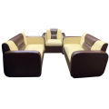 Straight-backed Snug Sofa Set with Tool (2+2+1).