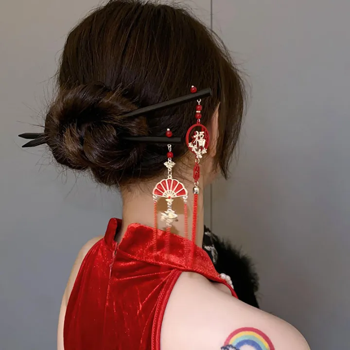 Retro%20Chinese%20Knot%20Tassels%20Hair%20Stick%20for%20Women%20Hairpin%20Antique%20Hair%20Clips%20Classical%20Headdress%20Girls%20New%20Year%20Hair%20Accessories%20-%20Image%203