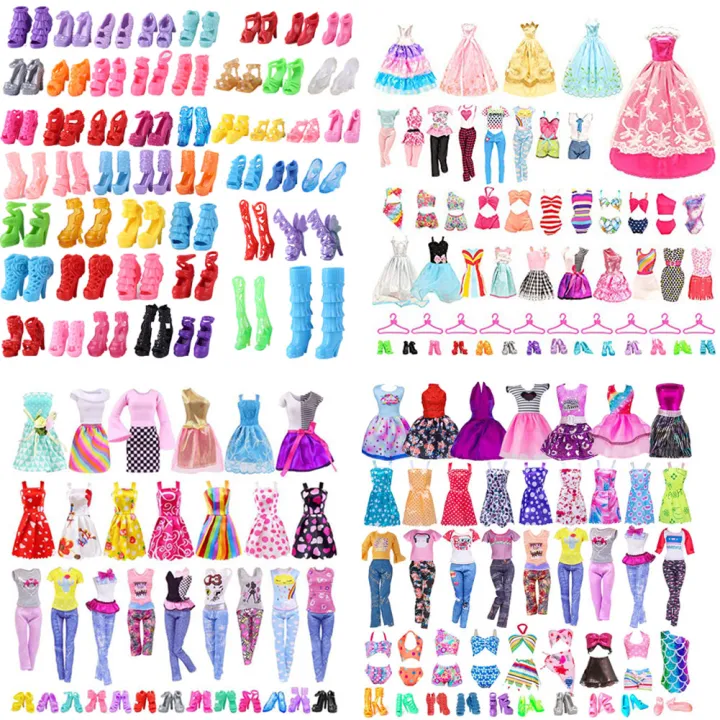 Doll%20Accessories%20for%20Barbie%20Doll%20Clothes%20Mixed%20Mini%20Dress%20Up%20Set%20Fashion%20Clothes%20High%20Heels%20Shoes%20Doll%20Part%20Children%20Toy%20Gifts%20-%20Image%206