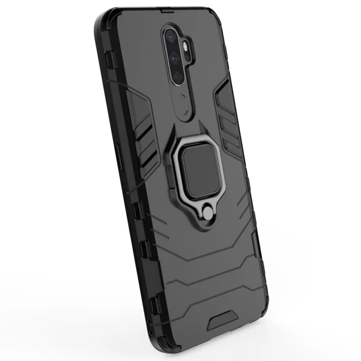 Lenuo%20Phone%20Case%20for%20Oppo%20A9%202020%20/%20A5%202020%20Silicone%20PC%20Metal%20Ring%20Holder%20Cover%20-%20Image%207