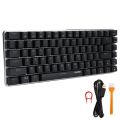 AJAZZ AK33 Mechanical Keyboard Black RGB Light Gaming Desktop Laptop Computer AccessoriesLinear Action. 