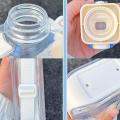750ml Transparent Space Bottle Outdoor Sports Water Bottle With Strap Hangable Fitness Water Bottle For Camping Biking Running. 