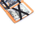 Thin Mini Wallet Men Business PU Leather Magic Wallets Small Coin Purse Credit Card Holder Fengshi. 