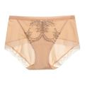 LoveAIMERWomen's Garden Sketch Lace Briefs Mid-Waist Boxer BriefsAM231791Starting from Two Pieces. 
