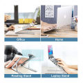 DoomHot Lap-top Stands Foldable Aluminium Lap-tops Stand Portable 6-Level Height Adjustable Holder Notebook Stand Air Flow Cooling Ergonomic Design Stands for 10 -15.6 Inch PC Computer Accessories. 