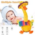 NEW Lovely Dancing Duck Talking Toy Sound Record Repeat Doll Kawaii Duck Kids Education Toys Home Party Decoration. 