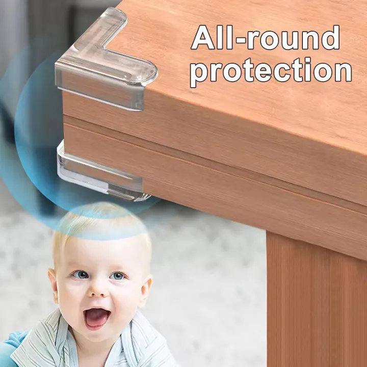 4Pcs%20Silicone%20Table%20Corner%20Edge%20Protection%20Cover%20Soft%20Transparent%20Desk%20Edge%20Corner%20Child%20Baby%20Safety%20Anticollision%20Protector%20Home%20Tools%20-%20Image%202