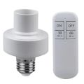 Smart Device Wireless Remote Control Light Bulb Base Lamp Holder AC85-265V Smart Timer Switch 10m Range Intelligent LED Lamp Base Ceiling. 