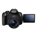 Canon EOS 700D with EF-S 18-55mm 3.5-5.6 IS III APS-C Sensor Size FHD 1080p (1920 X 1080) for Low-noise Images. 