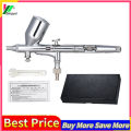 TD-181 Professional Multi-Purpose Gravity Feed Dual-Action Airbrush Kit Set 0.30mm Nozzle 13cc Capacity Trigger Spray Pen for Art Craft Paint Spraying 3D Printing Model Car Painting Nail Arts Body Paint Makeup Air Brush. 