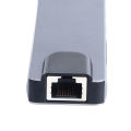 Docking Station USB C Hub Multi Function Portable Multiport for External Device.
