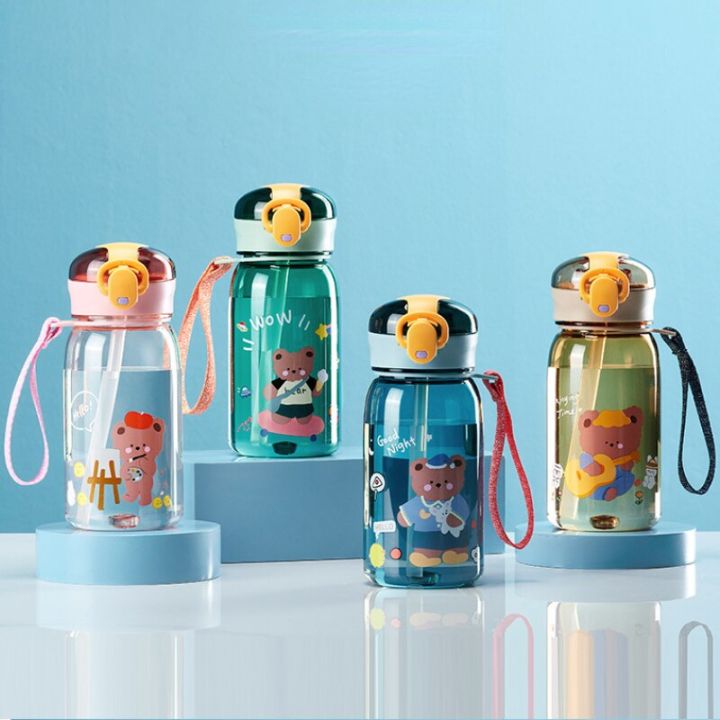 1Pc%20Kids%20Water%20Sippy%20Cup%20With%20Straw%20Cartoon%20Leakproof%20Water%20Bottles%20Outdoor%20Portable%20Drink%20Bottle%20Children's%20Lovely%20Cup%20-%20Image%203