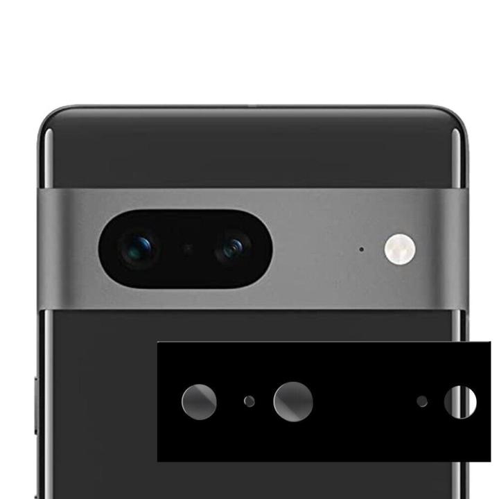 Google Pixel 7 - Black - 9H Ultra Thin Scratch-Resistant Camera Lens Glass Protector