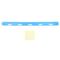 Pool Inflatable Stick 90.6 Inch Blow Up Pool Noodle Float PVC Outdoor Water Games Toy for Beach Swimming Pool Party Blue. 