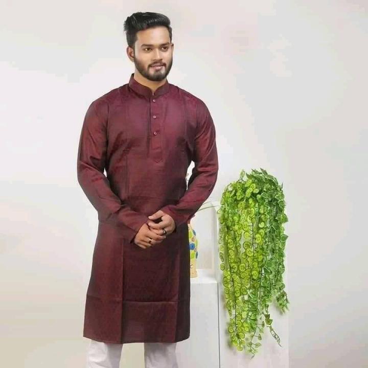 Fashionable%20Semi%20Long%20Panjabi%20for%20Men%20-%20Image%205