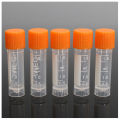 50Pcs 1.8ml Plastic Graduated 0.063oz vial Test Tube Sample Pipe With Seal Cap.