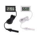 Mini Hygrometer Temperature and Humidity Meter Digital Temperature and Humidity Meter with Probe Replace W1209 Incubator HTC-1 HTC-2. 