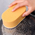 3Pcs Honeycomb Dishwashing Sponge Natural Wood Pulp Sponge Brush Bowl Washing Pan Sponge Kitchen Washing Tool. 