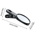 Smartphone Camera Mirror Reflection Clip Kit Portable Mobile Phone Camera Mirror Clip With Storage Bag Phone Rear Selfie Mirror. 