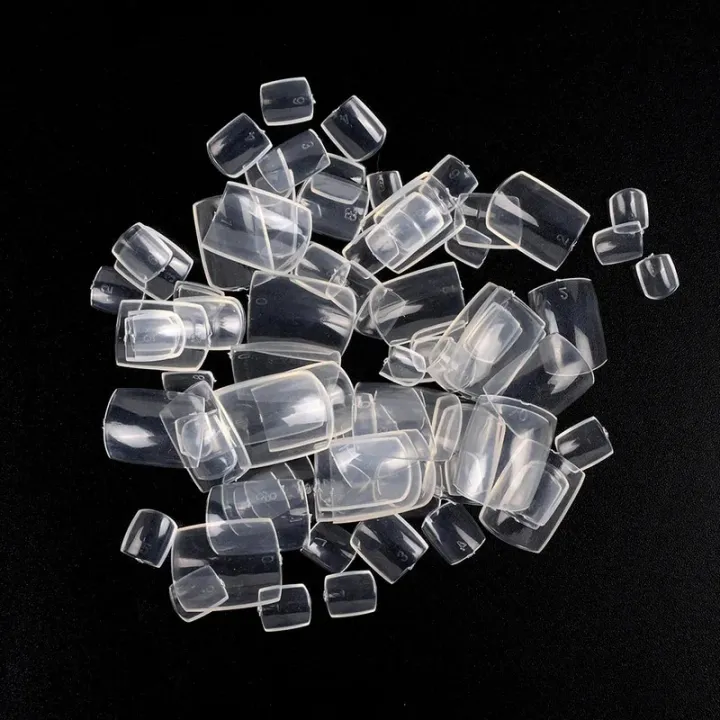 Full%20Coverage%20Square%20False%20Toenails%20Natural/Transparent/White%20Acrylic%20Nail%20Tips%20Nail%20Art%20Decorations%20Manicure%20Tool%20100PCS%20-%20Image%206