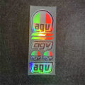 Motorcycle Racing Sponsor Sticker For agv Helmet Cover Scratches Reflective Waterproof Sticker For AGV Refit.