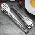 Stainless Steel Cooking Tong Clip Clamp Accessories Salad Serving Bbq Tools. 