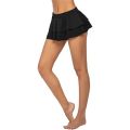 Women Short Skirts Micro Mini Dress Bodycon Dance Club Skirt Metallic Dance Clubwear Metallic Pleated Skirt 4 Colors. 