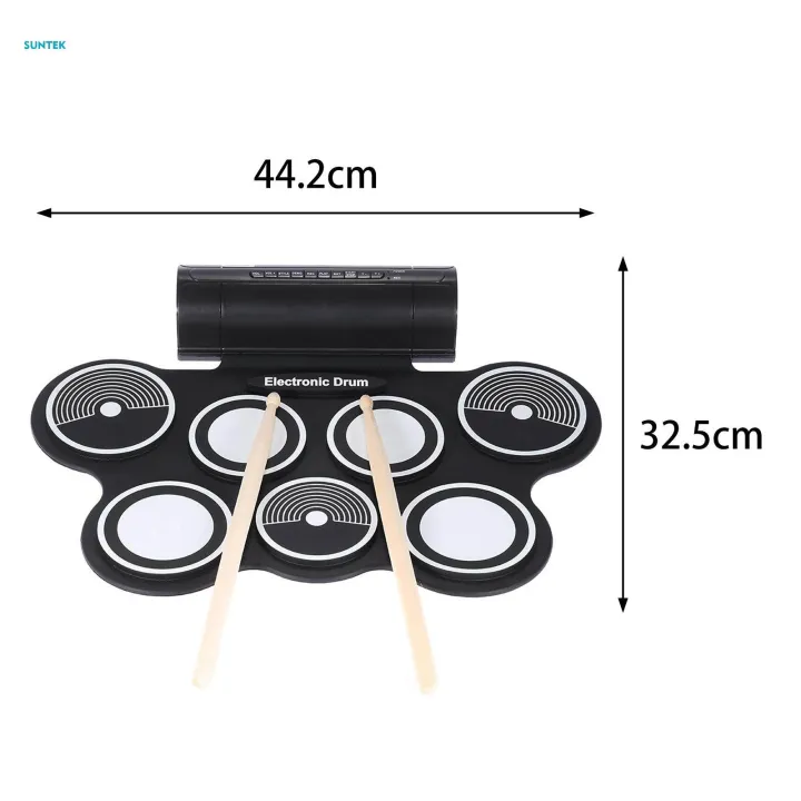 Electronic%20Drum%20Pad%20Compact%20for%20Kids%20with%20Headphone%20Jack%20Tabletop%20Drum%20Set%20-%20Image%206