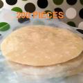 200 pieces 8x8 (INCH) ruti or parata making or preserving paper (Food grade).