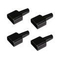 4pcs Waterproof Dustproof Protective Cover For Anderson Plug 50a 600v Ups Power Connector Connector Pvc Rubber Sleeve Case.