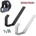 Stainless Steel Motorcycle Helmet Holder Hook Multipurpose Home Luggage Coat Hanger Rack Wall Mount Helmet Display Stand. 